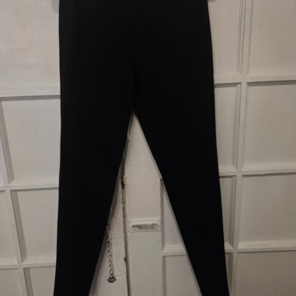 Black High-Waisted Pants